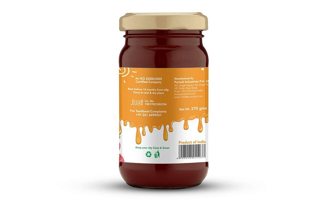 Pursuit Strawberry Jam    Glass Jar  370 grams